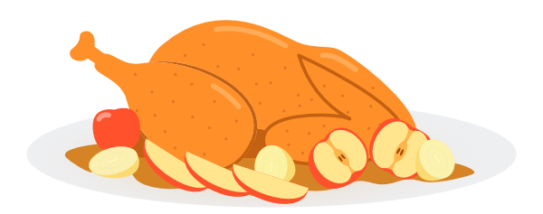 Gebrüder Timm Putenbraten zu Weihnachten