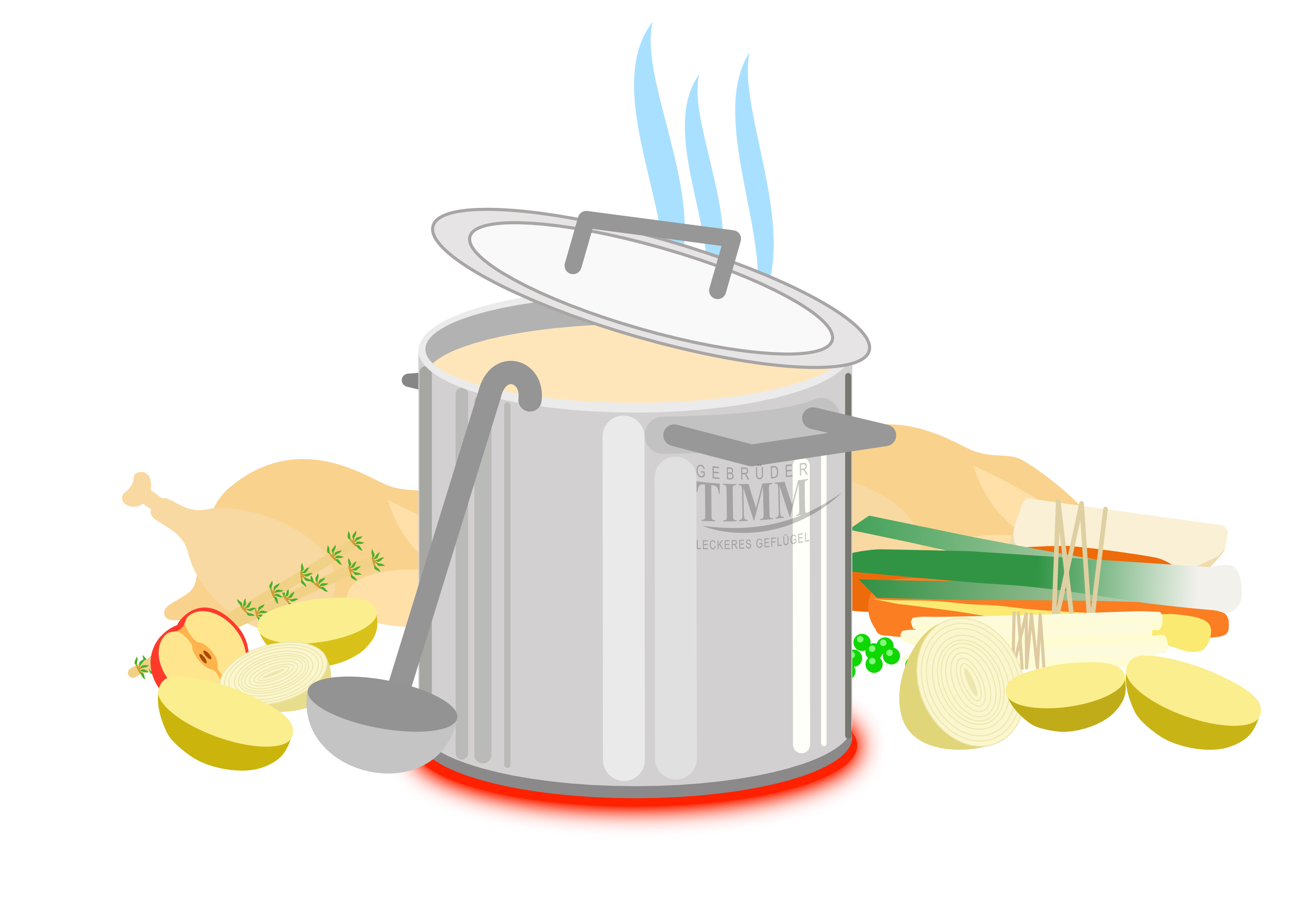 Für Sie frisch gekocht!